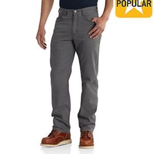 🌵NEW CARHARTT Men’s Rugged Flex Relaxed Fit 5-pocket Work Pant 38x30 Grey